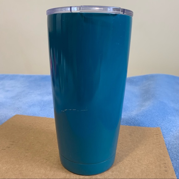 David's Tea Perfect Tumbler Deep Teal color 20oz - Picture 2 of 6